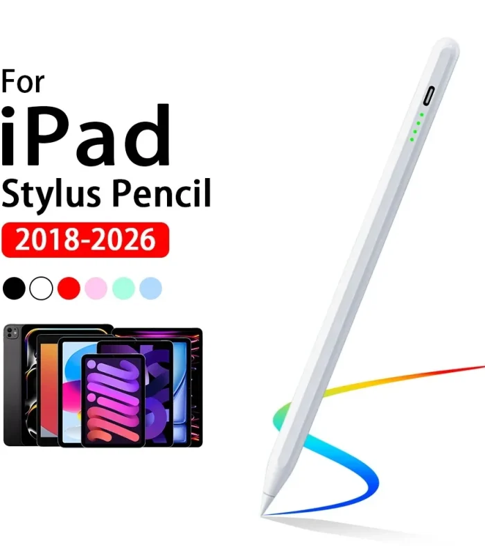 Active Stylus Pen for iPad – Palm Rejection Touch Pen for Drawing & Notes